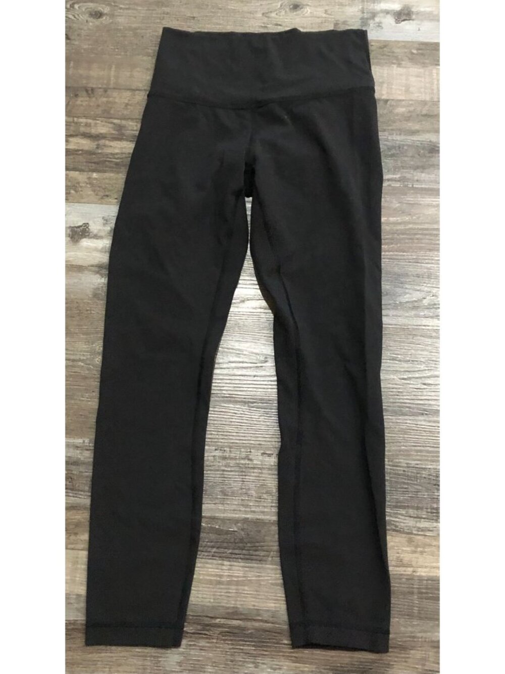 Lululemon Align 25" Nulu High-Rise Leggings Womens Size 6 Black